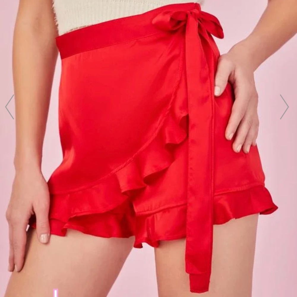 DOLLS KILL ❀ wrap skort